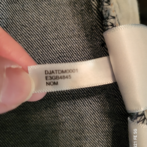 NWOT Donna Karen New York denim mini skirt - Picture 9 of 10